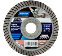 Platoir Norton Disque diamant intensif turbo pour grès, Diam.115 mm