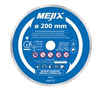 Disque diamant MEJIX 180015 - 200 mm BR 25.4/22.2 mm