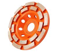 Disque Diamant,Meule assiette diamantée 115mm - BRSCHNITT béton universel 115 mm x 22,2 mm meule double rangée
