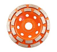 Disque Diamant,Meule assiette diamantée 125mm - BRSCHNITT béton universel 125 mm x 22,2 mm meule double rangée