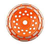 Disque Diamant,Meule assiette diamantée 180mm - BRSCHNITT béton universel 180mm x 22,2 mm meule double rangée