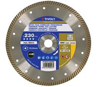 Disque DIAMANT -MULTI MATERIAUX -Gamme Best Sellers / Ø: 230 / Ep: 1.6 TIVOLY - XT30341034206