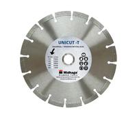 DISQUE DIAMANT POUR BETON UNIVERSEL UNICUT-T - MIDHAGE Avec - 230