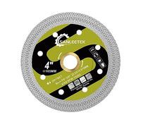 Disque Diamant pour Carrelage 105mm - X Maille Découpeuse Disque pour Carreaux Céramique Porcelaine Marbre Pierre Artificielle pour Scie Circulaire SANLEETEK