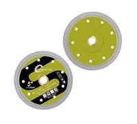 Disque Diamant pour Carrelage 125mm - 2pcs X Maille Découpeuse Disque pour Carreaux Céramique Porcelaine Marbre Pierre Artificielle pour Scie Circulaire SANLEETEK
