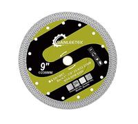 Disque Diamant pour Carrelage 230mm - X Maille Découpeuse Disque pour Carreaux Céramique Porcelaine Marbre Pierre Artificielle pour Scie Circulaire SANLEETEK