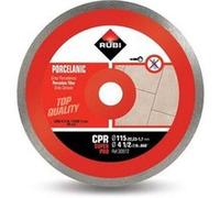 Disque diamant pour grès porcelaine jante continue 115 mm x 22,2 mm CPR-115 SUPERPRO Rubi G