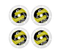 Disque Diamant pour Metall 75mm - 4Pièces Découpeuse Disque pour Stahlrohre Bewehrungsstäbe Edelstahlplatten Winkelstahl SANLEETEK