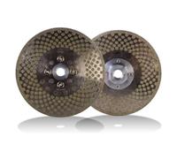 Disque diamant à tronçonner et à meuler multimatériaux avec filetage ECD Superpro 125mm Rubi