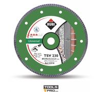 Disque Diamant RUBI TSV PRO, général pour chantier - 230 mm