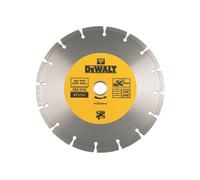 DeWalt Lame de scie diamantée DT3731 segmentée 230 x 22,2 mm pour coupe à sec