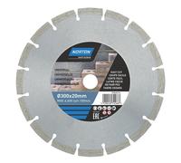 Disque diamant segmenté béton/pierre 300 x 20mm Norton