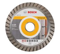 Bosch Accessories 2608602394 Disque à tronçonner diamanté standard for universal turbo 125 x 22,23 x 2 x 10 mm, Gris