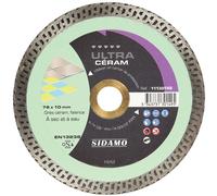 Disque diamant ULTRA CÉRAM D. 76 x 10 x H 6 mm Grès céram / faïence - 11130149 - Sidamo - -