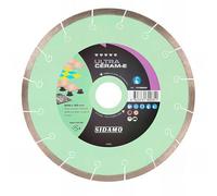 Disque diamant ULTRA CÉRAM-E pour tronçonnage à eau de grès céram, faïence, dalle sur plot, marbre SIDAMO - 11130035