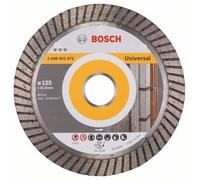 Disque diamant universel pour meuleuses Ø125mm alésage 22,23mm Best for Universal Turbo BOSCH 2608602672