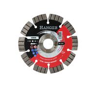 Disque diamant Premium 125 mm pour le béton segment 12 mm - HANGER - 150040 Noir