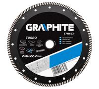 Disque diamanté 230 x 22,2 mm, turbo ultra fin