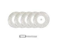 Disque diamanté Mini-disques abrasifs avec mandrin for outils rotatifs 16-50 mm(Set,50mm)