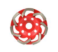 Disque diamanté pour le meulage du béton ROUGE 125 mm x 5 mm (50)