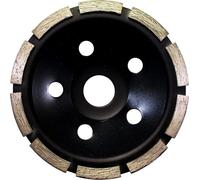 Disque diamanté segmenté, béton, meulage à sec, 125 mm/22,23 mm, Richmann Exclusive