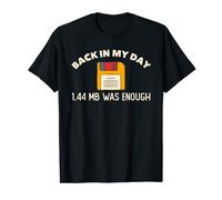 Disque disquette Back in My Day humoristique pour nerds T-Shirt