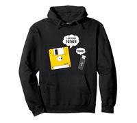 Disque Disquette drôle Texte - Blague Papa - Nostalgie - rétro Sweat à Capuche