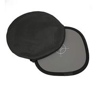 Disque Double Face De Balance des Blancs, Carte Grise 18% avec Cible Et Panneau Blanc Neutre, Réflecteur De Référence Pliable, Carte De Mise Au Point pour Appareil Photo