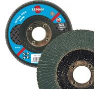 Disque doubles lamelles zirconium - 125x40x22,23 mm - grain 40 LEMAN