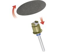 Dremel Disque de ponçage SC 411 Ø 30 mm grain 60 EZ SpeedClic – Lot de 6