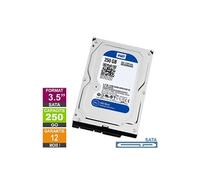 Disque Dur 250Go SATA 3.5 Blue WD2500AAKX-75U6AA0 7200rpm 16Mo