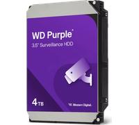 WD Purple Surveillance WD44PURZ - Disque dur - 4 To - interne - 3.5" - SATA 6Gb/s - mémoire tampon : 128 Mo