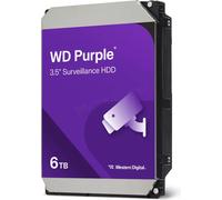 WD Purple 6 To Disque dur Interne 3.5" dédié Vidéosurveillance AllFrame Technology, 180BT/yr, 256MB Cache, Garantie 3 ans