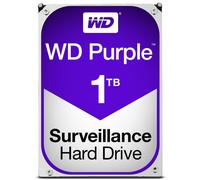 Disque dur de surveillance WD Purple 1 To - 5 400 tr/min, SATA 6 Gbit/s, 64 Mo de cache, 3,5 pouces - WD10PURX [Ancienne version]