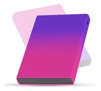 Disque dur externe 1 To - Disque dur portable USB 3.0 - Disque dur externe 2,5" - Disque dur USB compatible avec ordinateur portable, ordinateur de bureau, Mac, PS4 - Multicolore