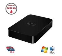 Disque dur externe 1 TO USB 3.0 1000 GO