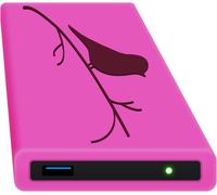 Disque Dur Externe 2,5 Pouces USB 3.0 en Aluminium avec Coque de Protection en Silicone pour Disque Dur SATA et SSD Antichoc imperméable Ohne Festplatte Early Bird