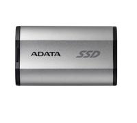 Disque dur externe - ADATA - SD810 - 500 Go - USB Typ-C - 2000 MB/s - Gris - Argenté
