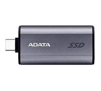 ADATA SE750 1000 Go Haute Vitesse Type-C jusqu'à 1000 Mo/s Compatible avec les Téléphones Mobiles, Appareils Portables de Jeux Noir (SC750-1000G-CBK)