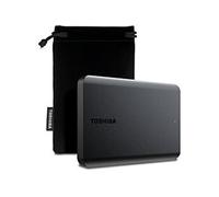 Toshiba Disque dur externe Canvio Basics 2 To – Pack avec housse Noir