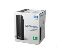 Disque dur externe de bureau WESTERN DIGITAL Elements - 4To - USB 3.0 - Noir