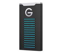 Disque dur externe G-Technology 2 TB G-Drive SSD Série R - IP67, résistant aux chocs et aux vibrations 1 To Noir