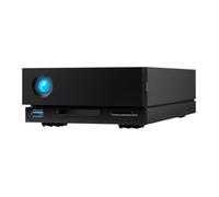 8 TB LaCie 1big Dock Thunderbolt 3 Baie pour disques durs Thunderbolt 3, DisplayPort, USB 3.1 (2è gén.), USB 3.1 (Gen 1), lecteur