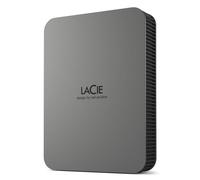 Disque dur externe LaCie STLR5000400 5 To USB Type-C 3.2 Gen 1 (3.1 Gen 1) Gris