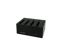 Disque dur externe - LC-Power - LC-DOCK-U3-4B - USB 3.0 Type-A - 5 Gbit/s - Noir