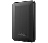 Disque Dur Externe Mécanique 1 To UnionSine - USB 3.0 à 5 Gbits/s - Stockage Externe Rapide pour PC & Mac