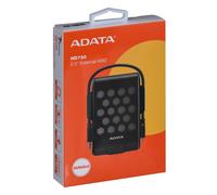 Disque dur externe portable ADATA HD720 - 2 To - USB 3.0 - noir - résistant à l'eau, la poussière et aux chocs