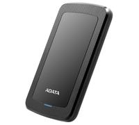Disque dur externe portable ADATA HV300 - 1 To - USB 3.1 - AES 256 bits - noir