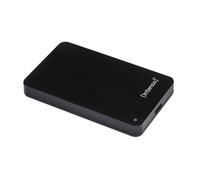 Intenso Memory Case - Disque dur - 2 To - externe (portable) - 2.5" - USB 3.0 - 5400 tours/min - mémoire tampon : 8 Mo - noir
