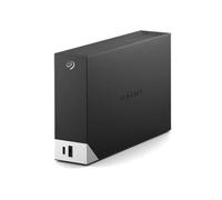 One Touch with hub STLC8000400 - Disque dur - 8 To - externe (de bureau) - USB 3.0 - noir - avec Seagate Rescue Data Recovery